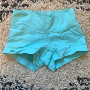 Jo Jax mint green dance booty shorts size 0-2